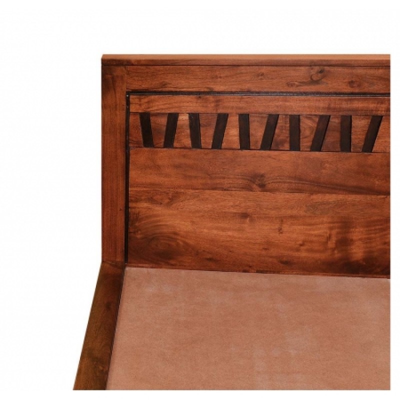 Amelia Solid Wood Queen Size Bed